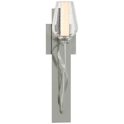 Hubbardton Forge Flora Wall Sconce - Color: Silver - Size: 1 light - 203030