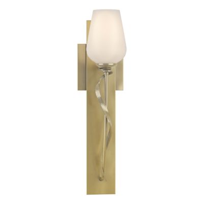Hubbardton Forge Flora Wall Sconce - Color: Brass - Size: 1 light - 203030-