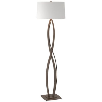 Almost Infinity Floor Lamp - Color: White - Size: 1 light - Hubbardton Forge 232686-1006