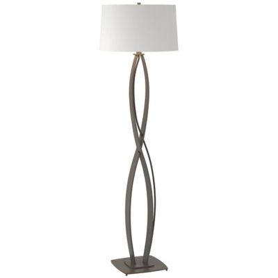 Almost Infinity Floor Lamp - Color: White - Size: 1 light - Hubbardton Forge 232686-1010