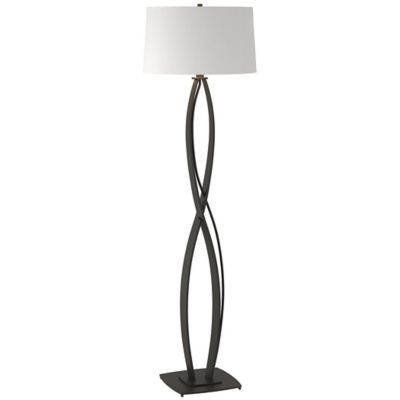 Almost Infinity Floor Lamp - Color: White - Size: 1 light - Hubbardton Forge 232686-1018