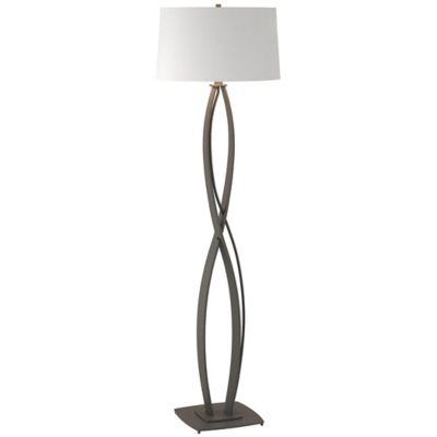 Almost Infinity Floor Lamp - Color: White - Size: 1 light - Hubbardton Forge 232686-1022