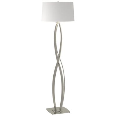 Hubbardton Forge Almost Infinity Floor Lamp - Color: Silver - Size: 1 light