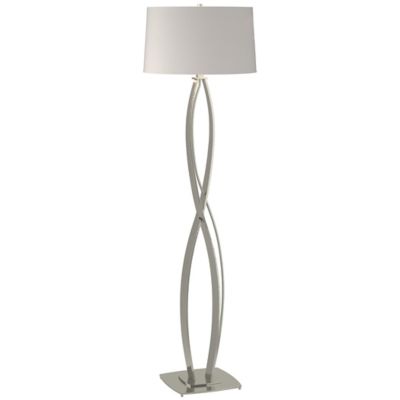 Hubbardton Forge Almost Infinity Floor Lamp - Color: Silver - Size: 1 light