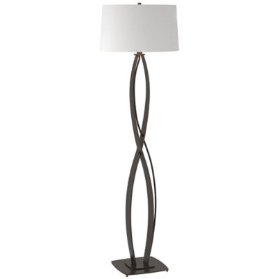 Hubbardton Forge Almost Infinity Floor Lamp - Color: Bronze - Size: 1 light