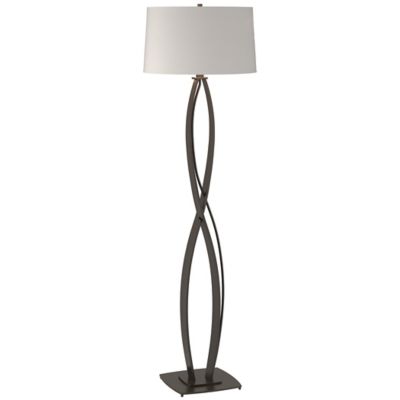 Hubbardton Forge Almost Infinity Floor Lamp - Color: Bronze - Size: 1 light