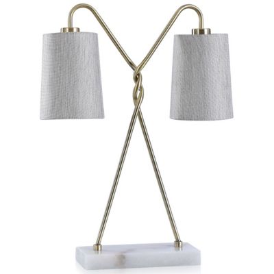 Alder & Ore Milla Table Lamp - Color: Brass - Size: 2 light