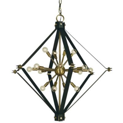 Framburg Lighting Axis Chandelier - Color: Gold - Size: 16 light - F-4820 A