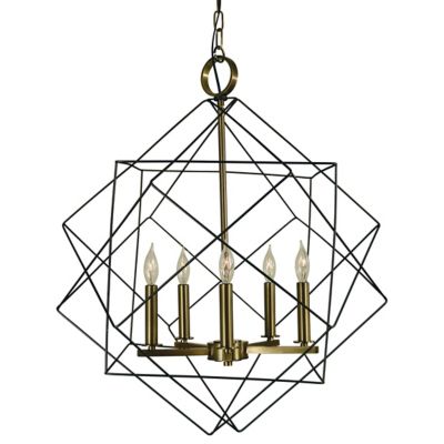 Framburg Lighting Etoile Pendant Light - Color: Gold - Size: Medium - F-470