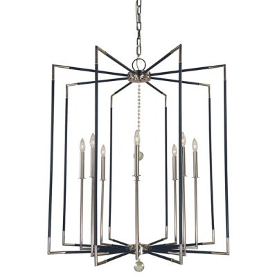 HFR1726113 Framburg Lighting Felicity Chandelier - Color: Bla sku HFR1726113