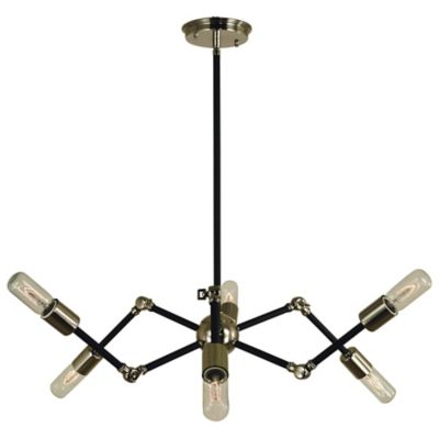 HFR1726120 Framburg Lighting Felix 6-Light Chandelier - Color sku HFR1726120