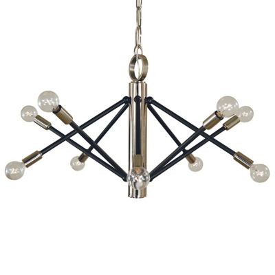 Framburg Lighting Felix 10-Light Chandelier - Color: Gold - Size: 10 light 