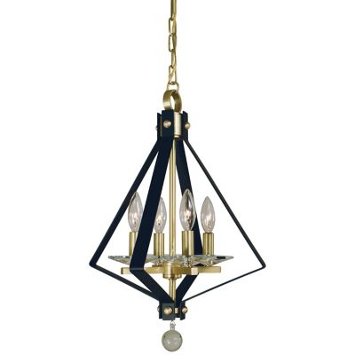 HFR1726145 Framburg Lighting Ice Chandelier - Color: Gold - S sku HFR1726145