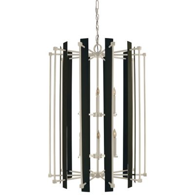 HFR1726200 Framburg Lighting Louver 2-Tier Chandelier - Color sku HFR1726200