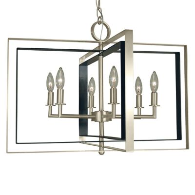 HFR1726259 Framburg Lighting Symmetry Chandelier - Color: Sil sku HFR1726259