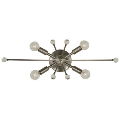 Framburg Lighting Supernova Wall Sconce - Color: Silver - Size: Large - F-5