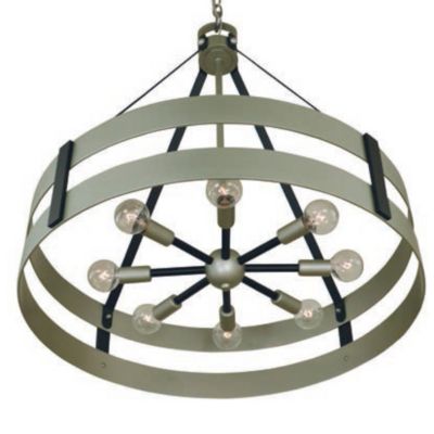 HFR1910901 Framburg Lighting Orion Chandelier - Color: Clear  sku HFR1910901