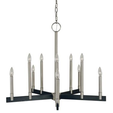 HFR1910905 Framburg Lighting Jessica Chandelier - Color: Brus sku HFR1910905