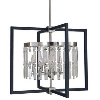 Framburg Lighting Hannah Chandelier - Color: Clear - F-5335 BN/MBLACK