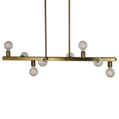 Framburg Lighting Heloise Linear Chandelier - Color: Brass - F-5381 AB