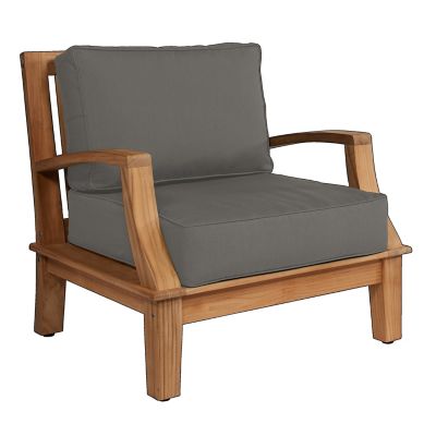 HIT2324909 HiTeak Furniture Grande Outdoor Club Chair - HLAC9 sku HIT2324909