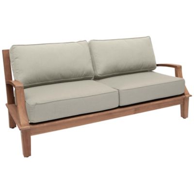 HIT2223623 HiTeak Furniture Grande Outdoor Sofa - Color: Natu sku HIT2223623