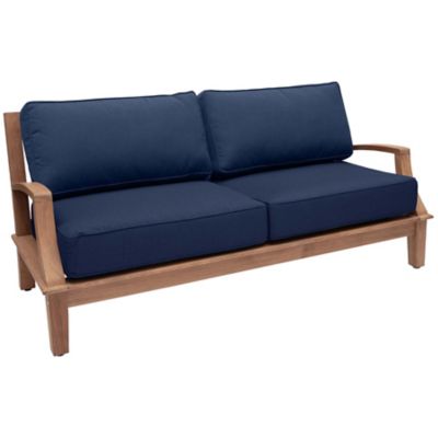 HIT2223621 HiTeak Furniture Grande Outdoor Sofa - Color: Natu sku HIT2223621