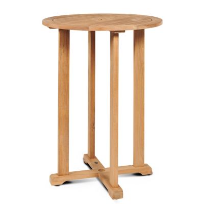 Palm Outdoor Bistro Table with Umbrella Hole
