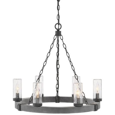 HKY1757529 Hinkley Sawyer Outdoor Chandelier - Color: Grey -  sku HKY1757529