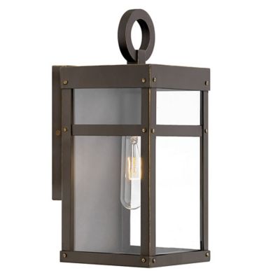 Hinkley Porter Outdoor Wall Sconce - Color: Bronze - Size: 13 - 2806OZ