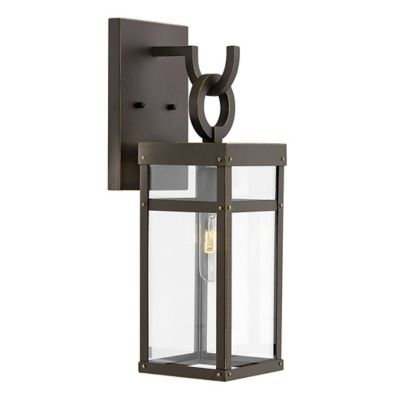 Hinkley Porter Outdoor Wall Sconce - Color: Bronze - Size: 19 - 2800OZ