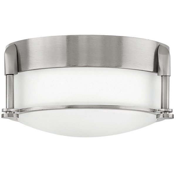 Hinkley Colbin Flushmount Light - Color: Silver - Size: Small - 3230BN