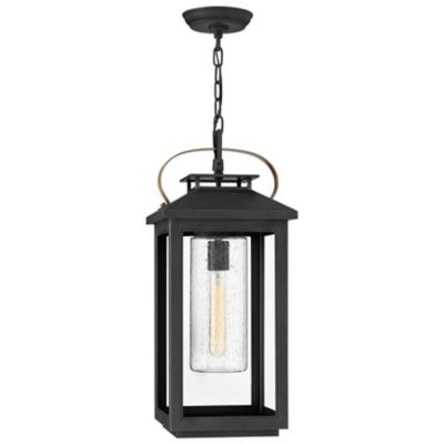 Hinkley Atwater Outdoor Pendant Light - Color: Black - Size: 1 light - 1162