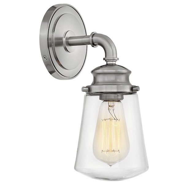 Hinkley Fritz Wall Sconce - Color: Brushed Nickel - Size: 1 light - 5030BN