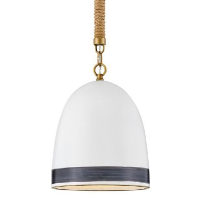 Hinkley Nash Pendant Light - Color: White - Size: 1 light - 3364HB-BK