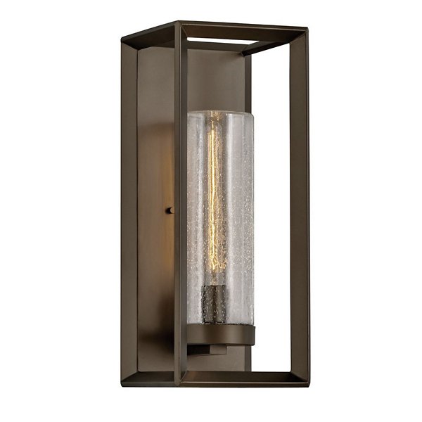 Hinkley Rhodes Outdoor Wall Sconce - Color: Clear - Size: Medium - 29302WB