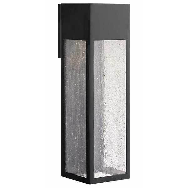 Hinkley Rook Outdoor LED Wall Sconce - Color: Black - Size: Extra Large - 1