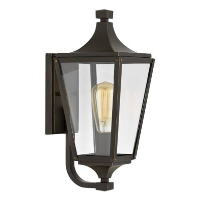 Hinkley Jaymes Outdoor Wall Sconce - Color: Clear - Size: Medium - 1294OZ
