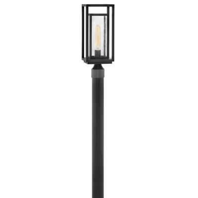 Hinkley Republic Outdoor Post Mount - Color: Matte - Size: 1 light - 1001BK