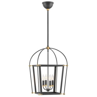 Hinkley Selby Pendant Light - Color: Black - Size: Small - 4057BK