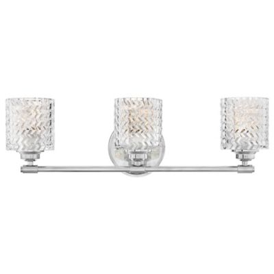 Hinkley Elle Vanity Light - Color: Clear - Size: 3 light - 5043CM