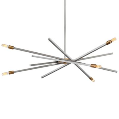 Hinkley Archer Chandelier - Color: Silver - Size: 43 - 4766BN