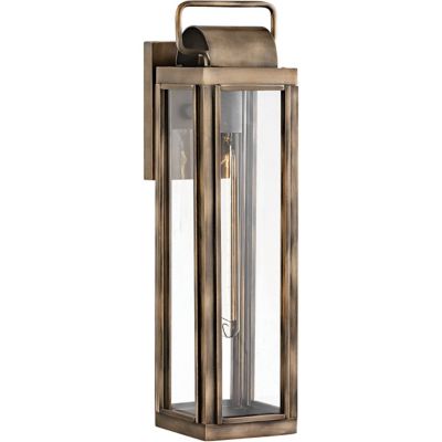 HKY1832044 Hinkley Sag Harbor Outdoor Wall Sconce - Color: Br sku HKY1832044