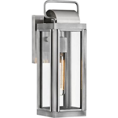 HKY1832041 Hinkley Sag Harbor Outdoor Wall Sconce - Color: Si sku HKY1832041