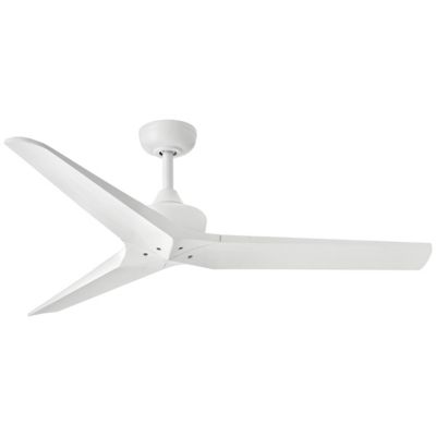 Hinkley Chisel Ceiling Fan - Color: White - Blade Color: Matte White - 9037