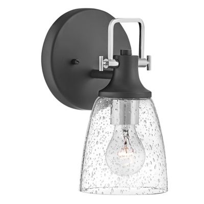 Hinkley Easton Bath Wall Sconce - Color: Clear - Size: 1 light - 51270BK-CM