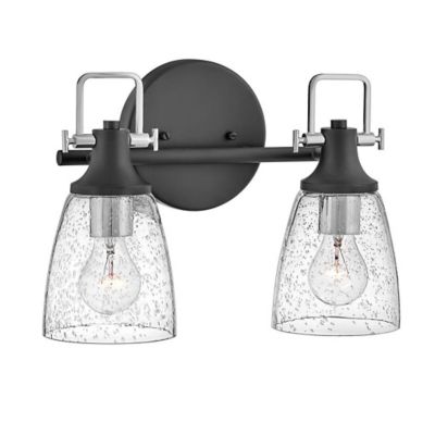 Hinkley Easton Vanity Light - Color: Black - Size: 2 light - 51272BK-CM