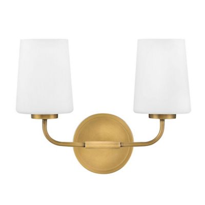 Hinkley Kline Vanity Light - Color: White - Size: 2 light - 853452HB