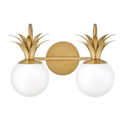 Hinkley Palma Vanity Light - Color: Brass - Size: 2 light - 54152HB