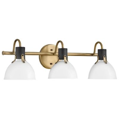 Hinkley Argo Bathbar - Color: Brass - Size: 3 light - 51113HB